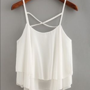 flowy spaghetti strap tank tops